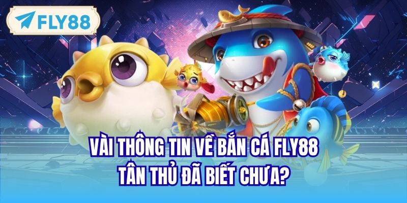 Vài thông tin về bắn cá FLY88 tân thủ đã biết chưa?